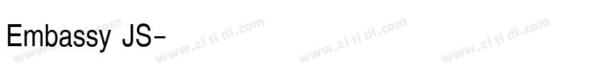 Embassy JS字体转换